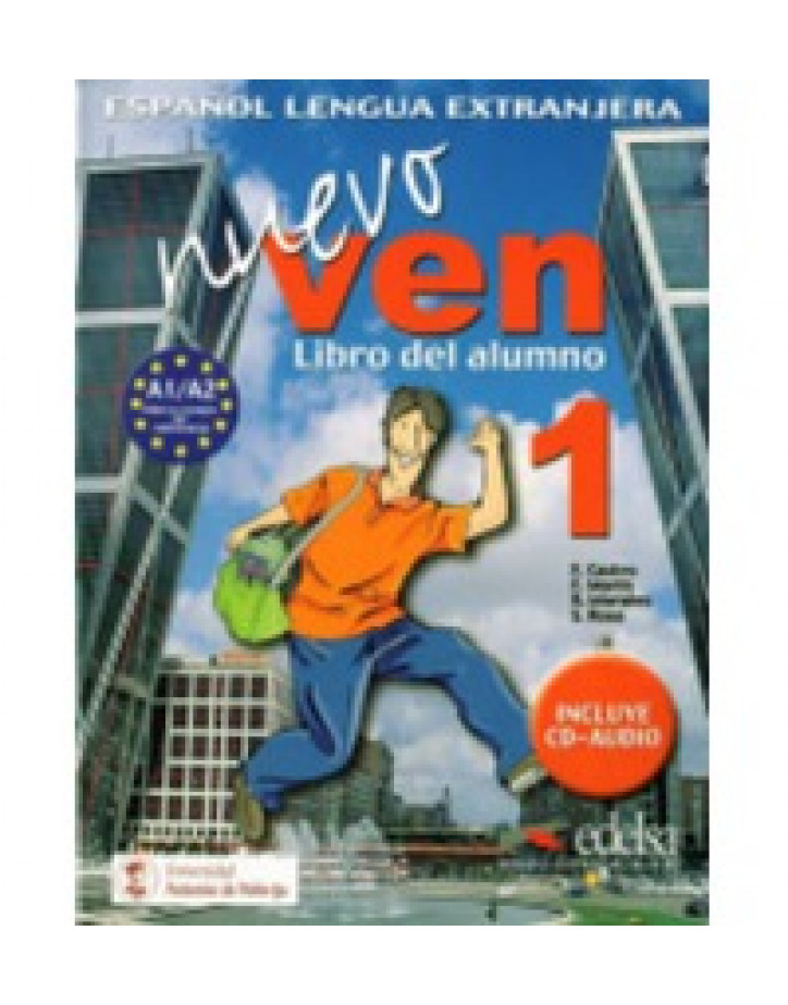 Nuevo Ven 1. Libro de Ejercicios (+ Audio CD) / Рабочая тетрадь к учебнику испанского языка с CD-диск Nuevo Ven 1. Libro de Ejercicios (+ Audio CD) / Рабочая тетрадь к учебнику испанского языка с CD-диск